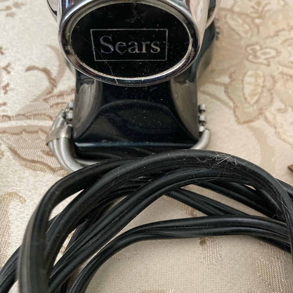 Vintage Sears barber head massager